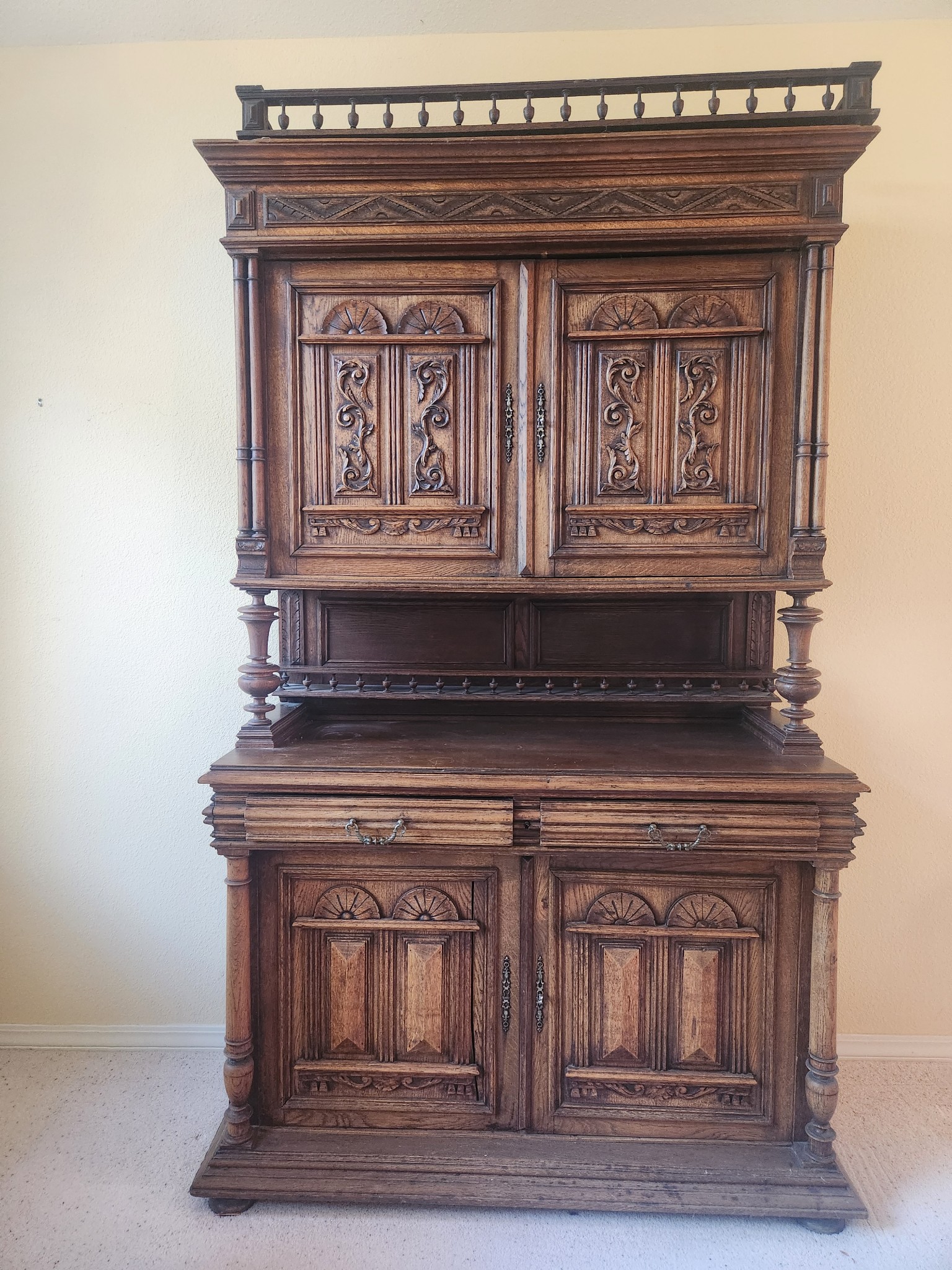 Walnut Hutch Image