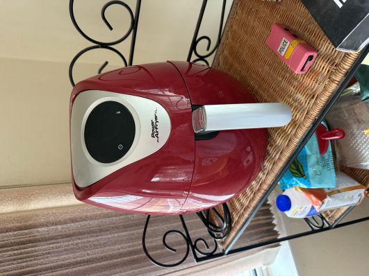 Power AirFryer XL 3.4 Qt Red Health Fryer Image