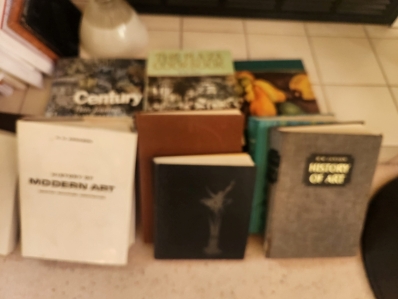 Book Collection, Art Theme