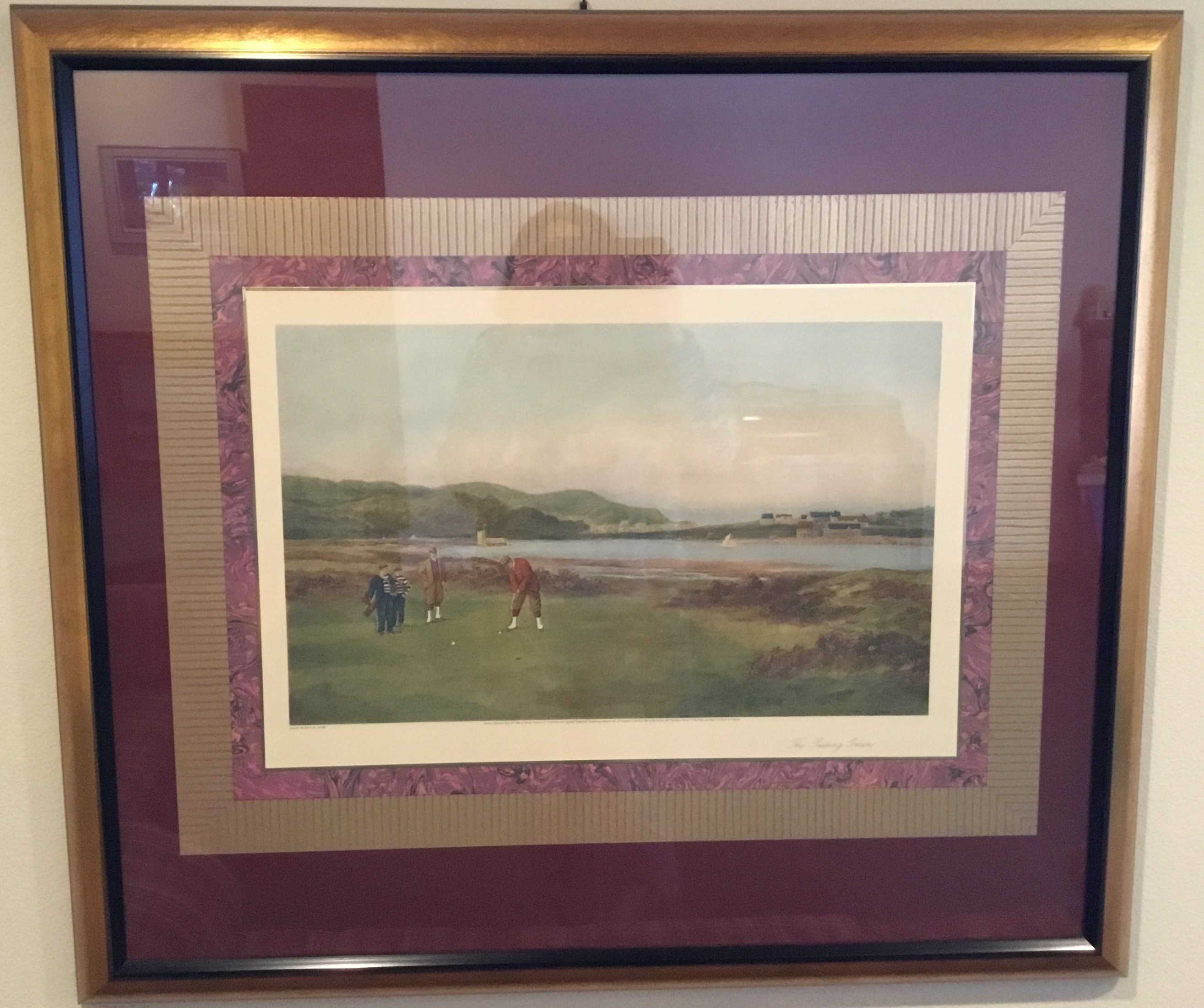 “The Putting Green” print by Douglas Green Image