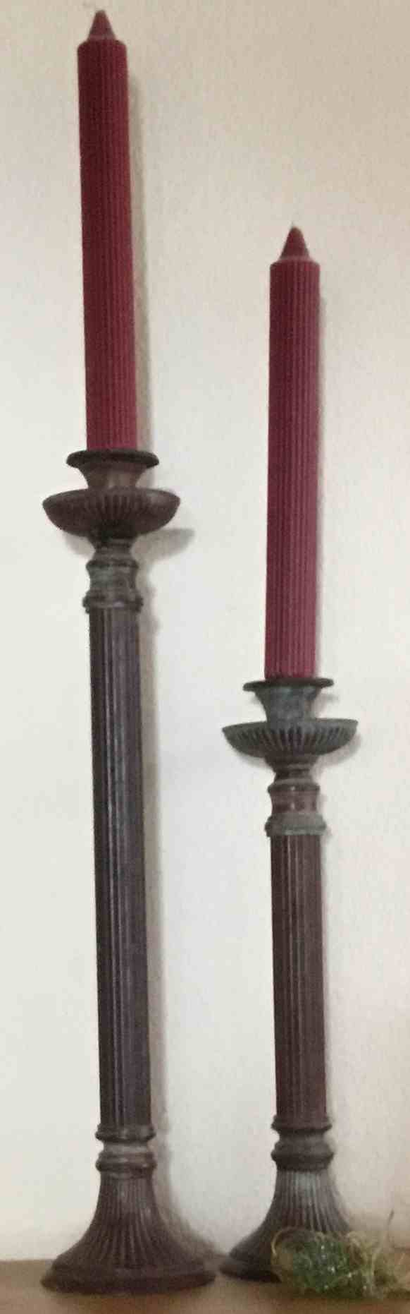 Candle Holders - Tall and Short Image