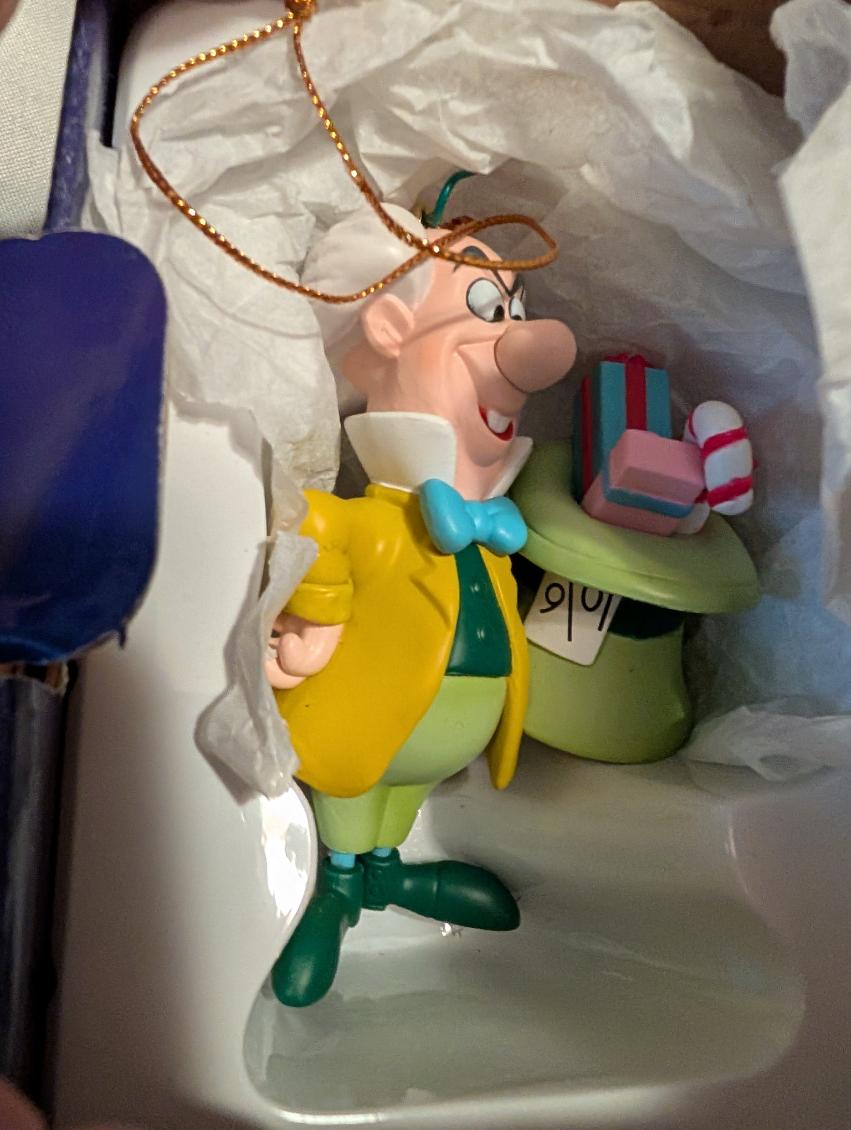 Alice and Mad Hatter Ornaments Image