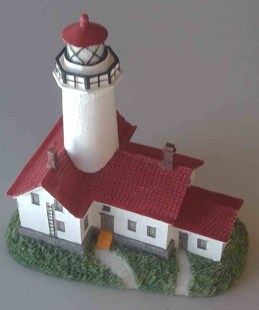 Collectible Mini Lighthouse Figurine – New Dungeoness, Washington Image