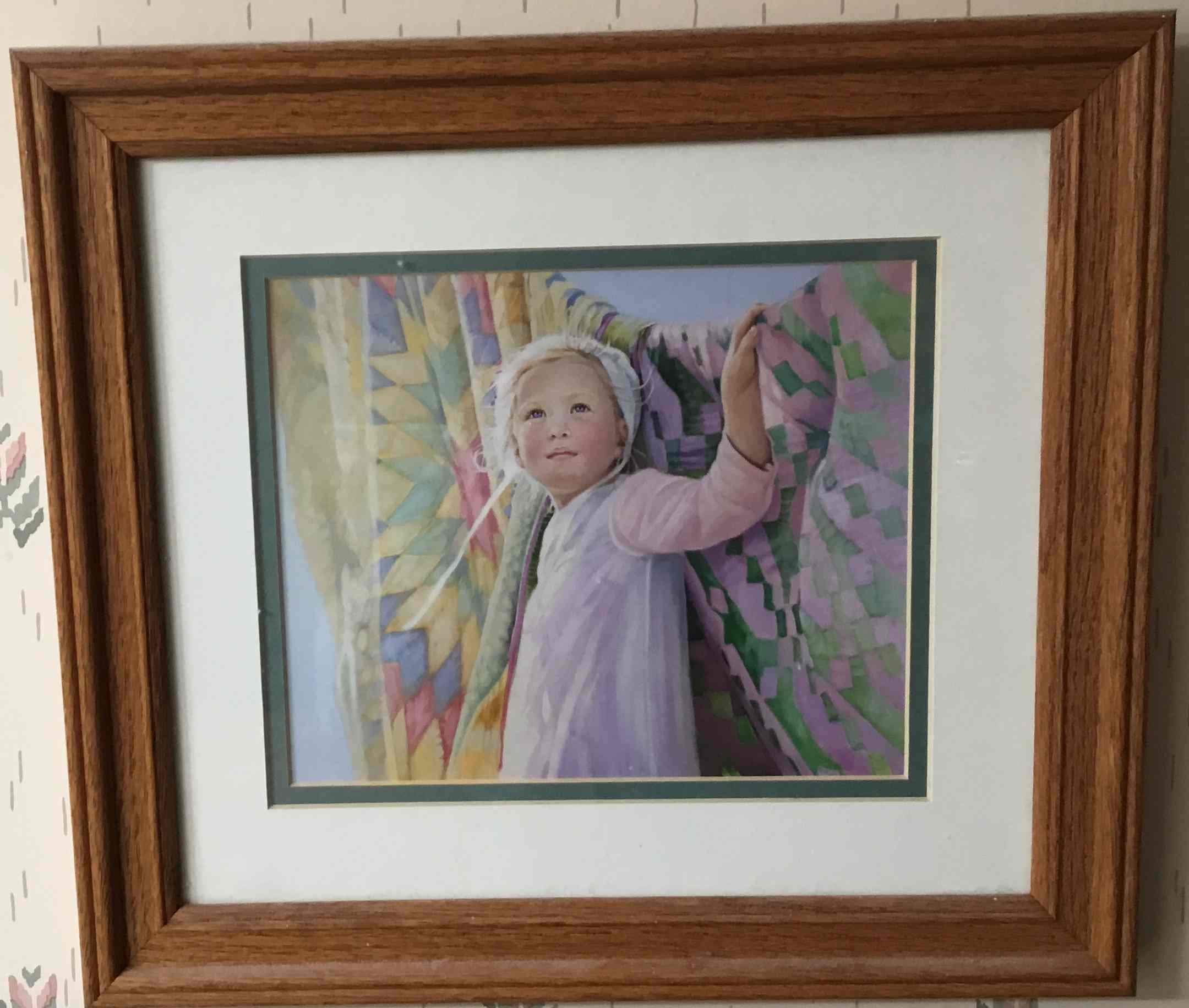 “Amanda” by Nancy Noel – Framed Art Print Image