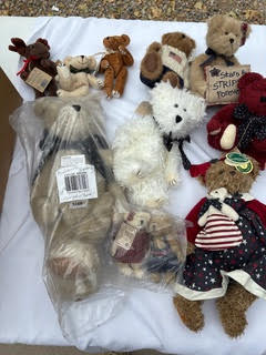 11 Assorted Stuffed Bears Small Image