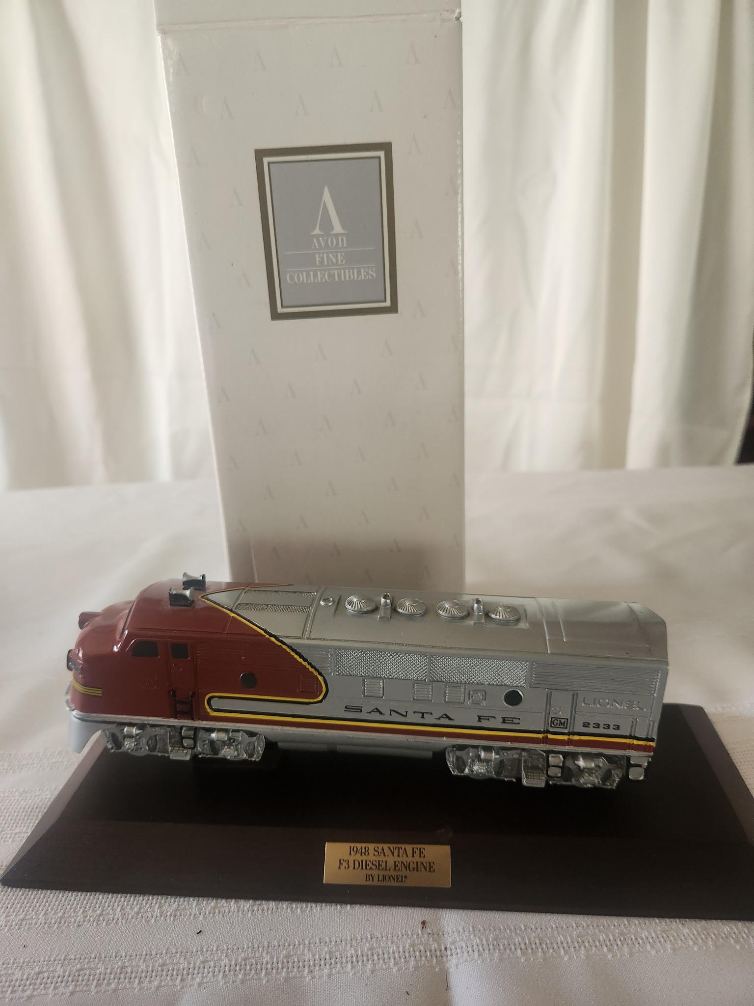 Collectible 1992 Avon Lionel Train Image