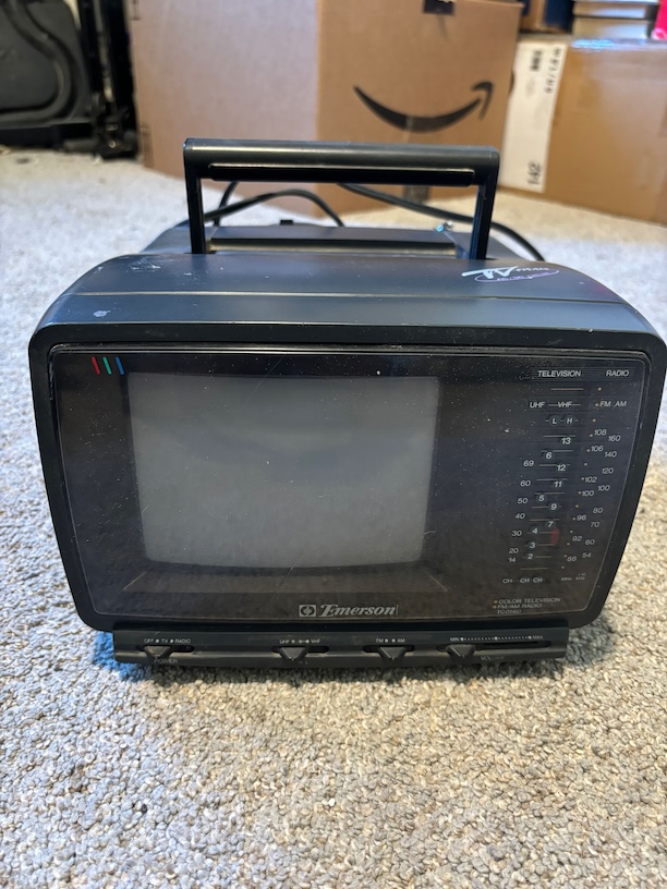 Emerson Portable TV Image