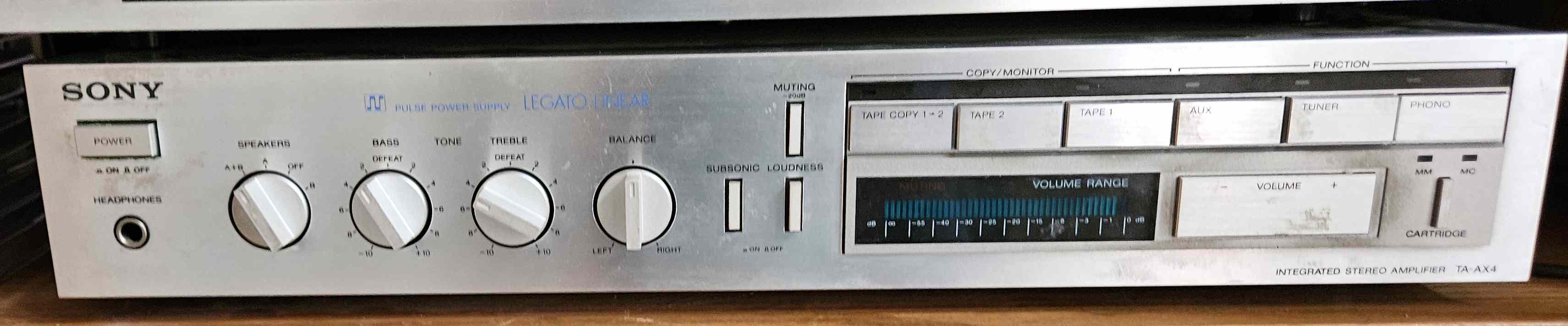 Sony TA-AX4 Amplifier Image