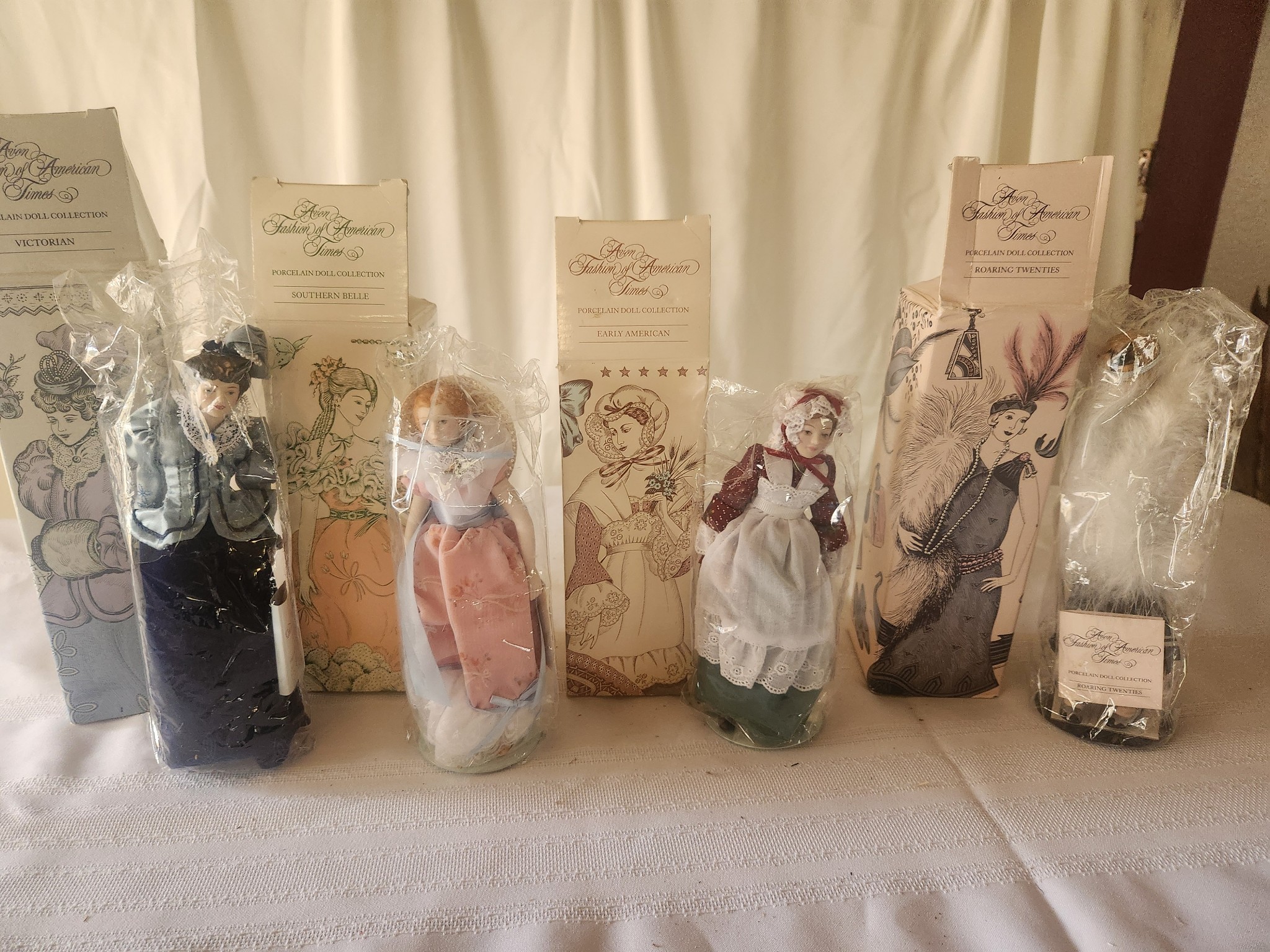 Avon Victorian porcelain Doll Collection Image